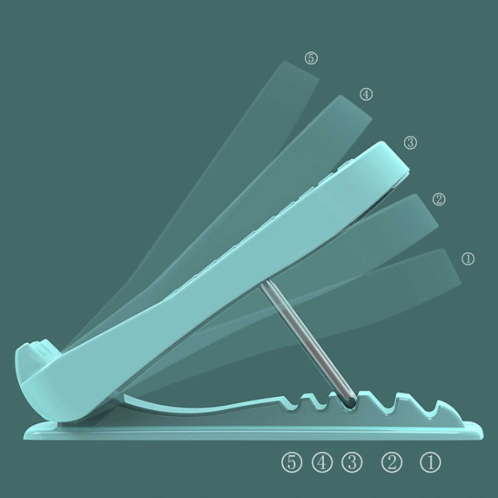 Tension board oblique pedal folding bar stool household tendon stretcher compression tendon stovepipe fitness device