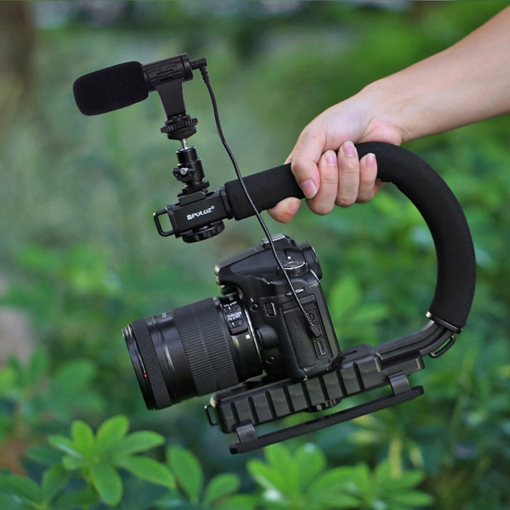 Voor Alle SLR Camera 'S en Thuis DV Camera U-Vormige Camera Beugel Draagbare Handheld Video Handvat DV Beugel Stabilisator kit