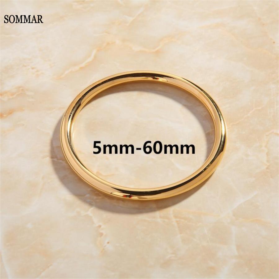 SOMMAR roestvrijstalen kleur bedels armband Simple Heritage Gold/Rose Gold Wedding Armband Sieraden Europese stijl: Puur Goud Kleur