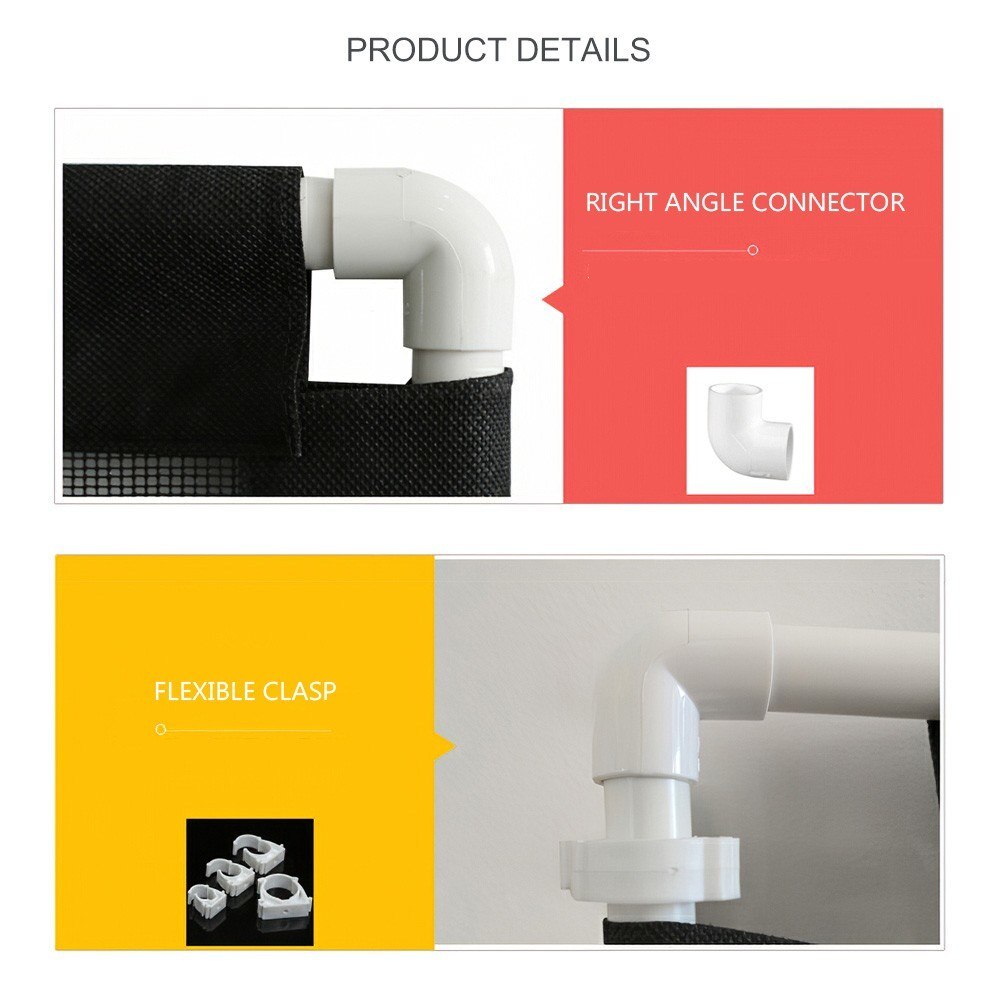 Portão mágico pet portão de segurança dobrável portátil guarda cerca net instalar em qualquer lugar para cães gatos animais de estimação se encaixa espaço dentro 39in