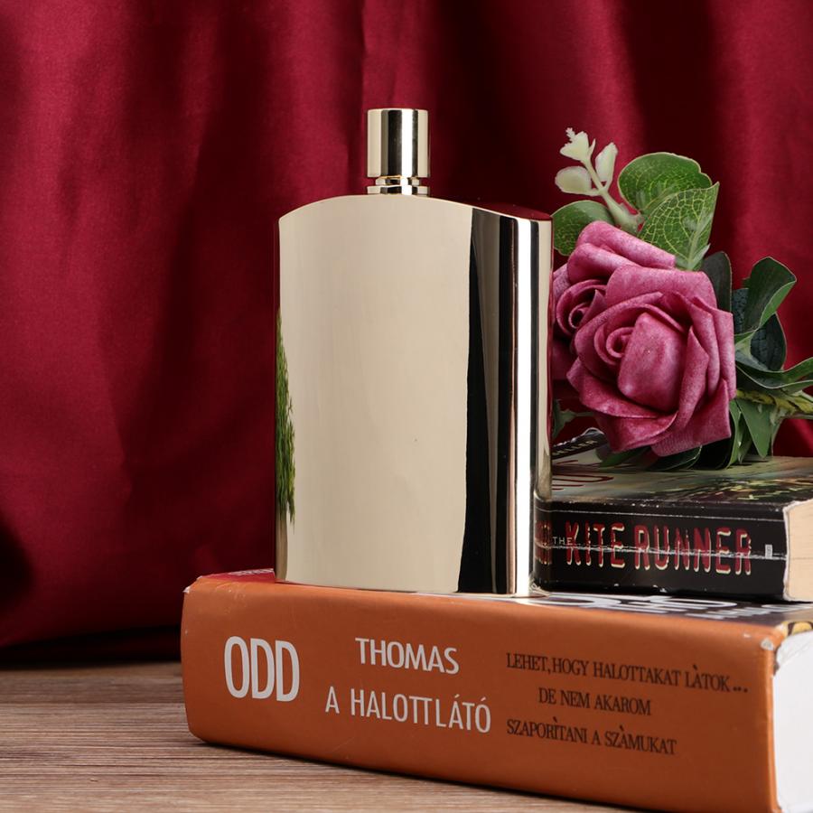 205ml Men's Jug Whiskey Wine Pot Flask Stainless Steel Folding Cup Proof Barware Drink Outdoor Funnel