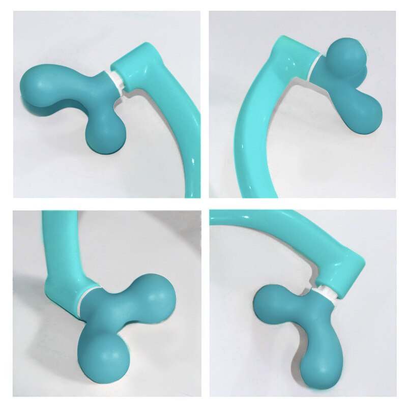 Trigger Point Massager Stok Zelf Massage Tool Diepe Druk Body Muscle Relief Haak Verwijderbare Therapeutische Terug Massage Gereedschap