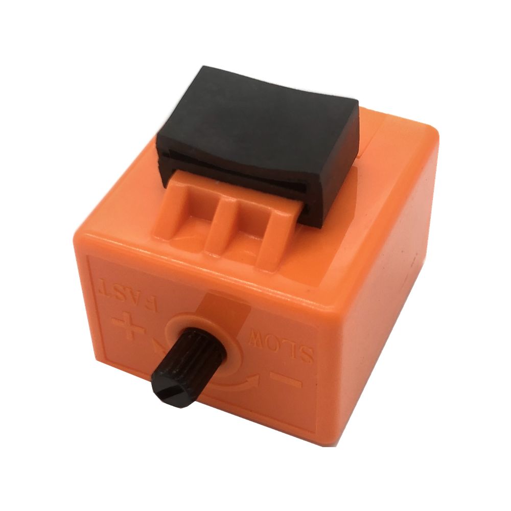 Relé intermitente LED de 2 pines, señales de giro de frecuencia ajustables de 12V, relés indicadores intermitentes para accesorios de rendimiento de motocicleta