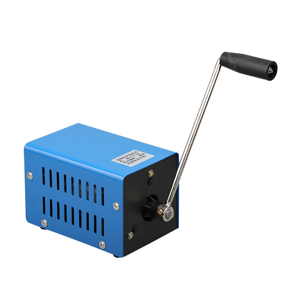 Nødsituation håndsving dynamotor høj effekt oplader bærbar usb opladning håndsving generator udendørs camping overlevelse power bank