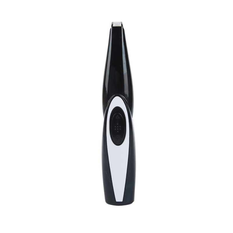 Tondeuse professionnelle pour pattes, oreilles, yeux et anus du chien,machine silencieuse et rechargeable par port USB pour une coupe et un toilettage des animaux de compagnie réussis: Black