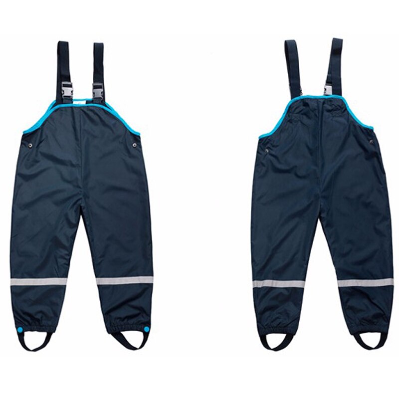Kid Winddicht Broek Meisjes Jongen Waterdichte Overalls Katoen Gewatteerde Regen Broek Outdoor Broek Duitse 98-128 Europese maat