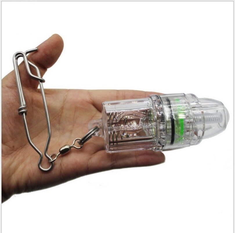 Fiske lys med pin samle fisk lampe dypvanns fisk lampe 5# aa batteri vanntett super lys blits/faste alternativer  zm725