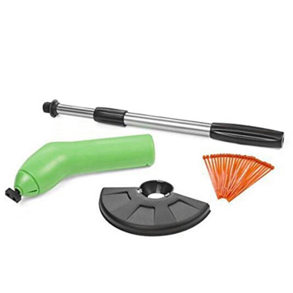 Zip Trim Cordless Trimmer Edger Works With Standard Zip Ties Portable Extendable Trimmer with Protective Shield Garden Weeder