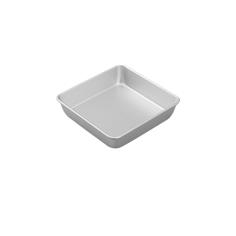 4/6/8inch quadratische Kuchen formen 3 Schichten Engel Lebensmittel Kuchen form Aluminium quadratische Backformen Backform: Himmel Blau