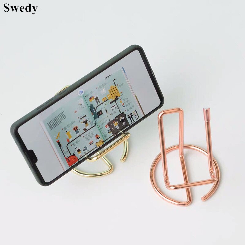 Metal Desk Mobile Cell Phone Holder Stand Table Bracket Tablet Mobile Phone Holder Stand