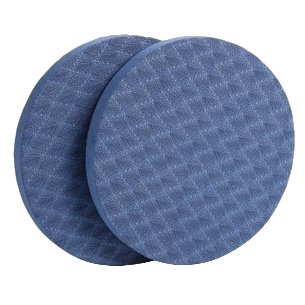 1 Pair Plank Workout Round Knee Pad Fitness Sport Protective Anti-slip Yoga Mats Exerciser Equipments Gym Training: drak blue