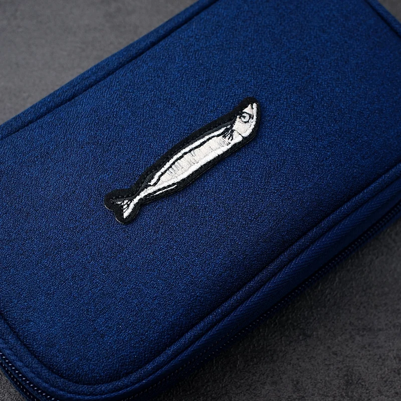 Vis Maat: 1.4X6.6 Cm Patch Voor Kleding Ijzer Op Geborduurde Naaien Applique Leuke Naaien Op Stof Badge Diy Kleding Accessoires