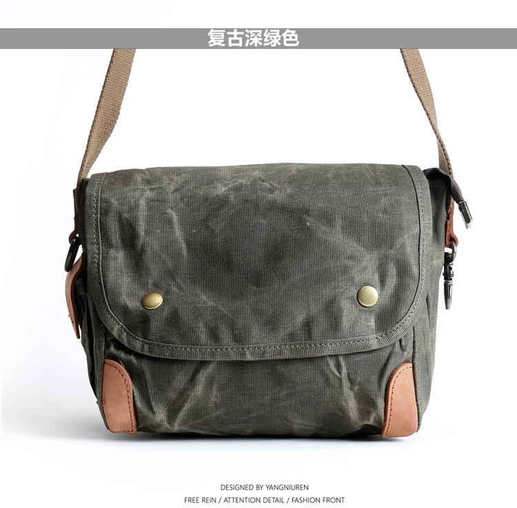Schoudertas Aqua | Tassen canvas & echt leer | Vintage Ibiza