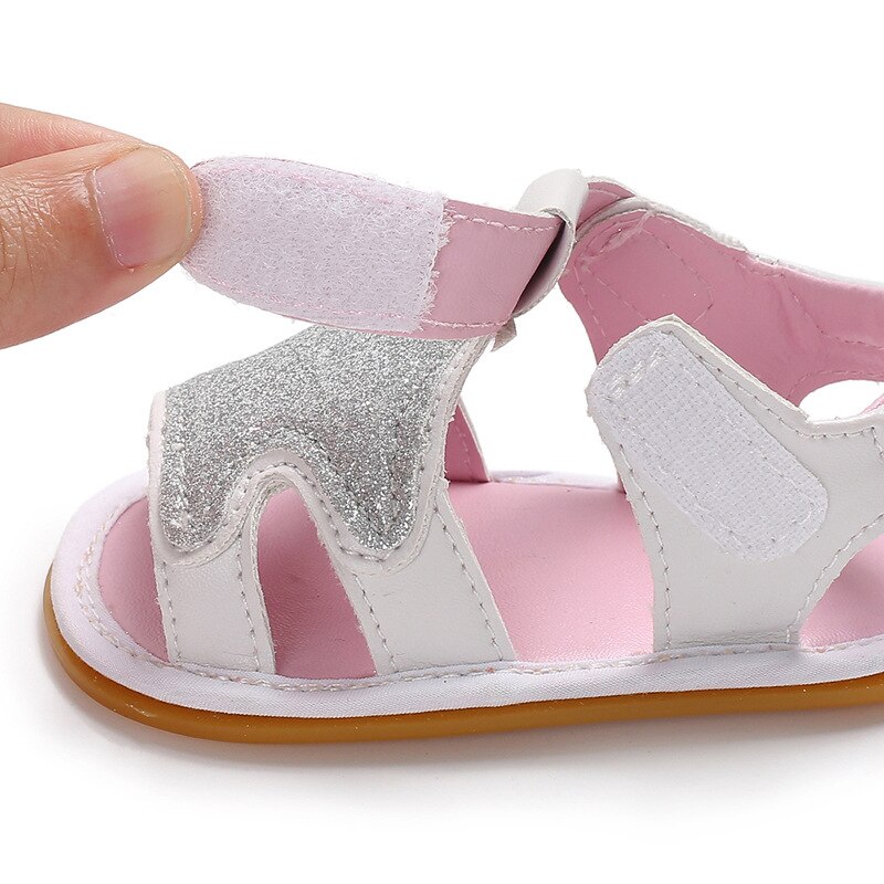 2019 recém-nascidos Sandálias Criança Sandálias Sola De Borracha Flats Hot Sale Bebê Infantil Ocasional 0-18months Primeiros Sapatos de Bebê Walker