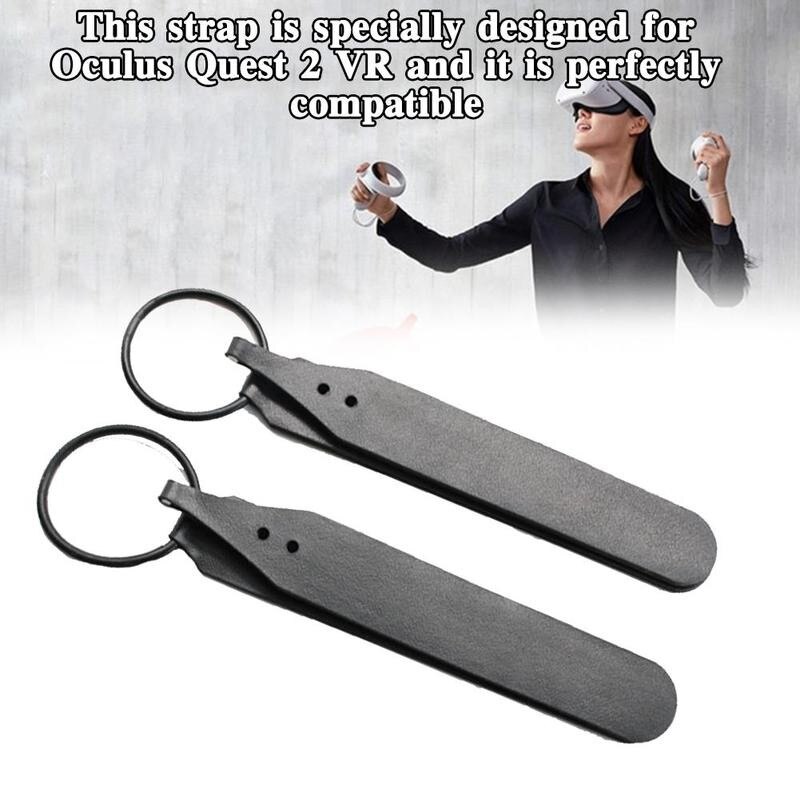 1 Pai Straps For Oculus Quest 2 VR Controller Handle Anti Adjustabl Strap Wrist Falling VR Handle Non-slip Grip Strap Fixed R0W1