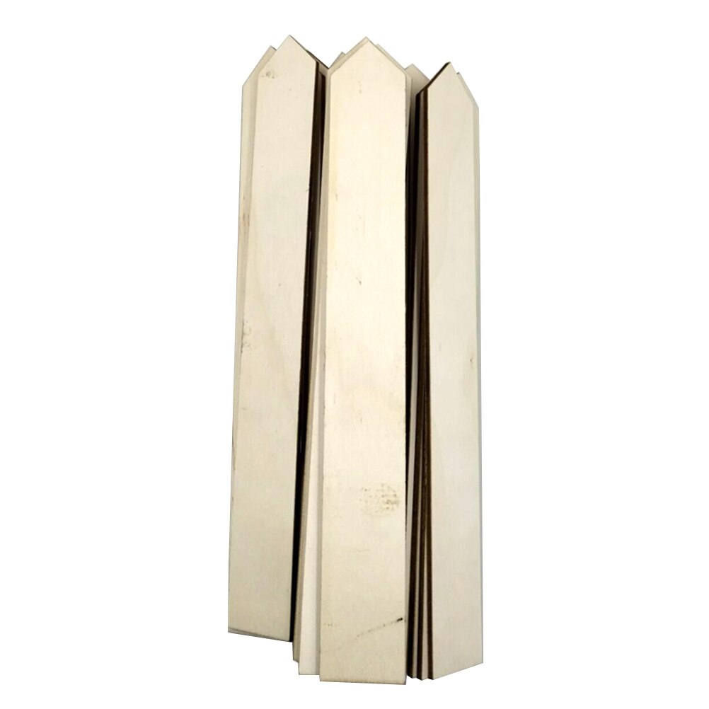 50pcs Wooden Garden Labels Long Strip Handicrafts ... – Grandado