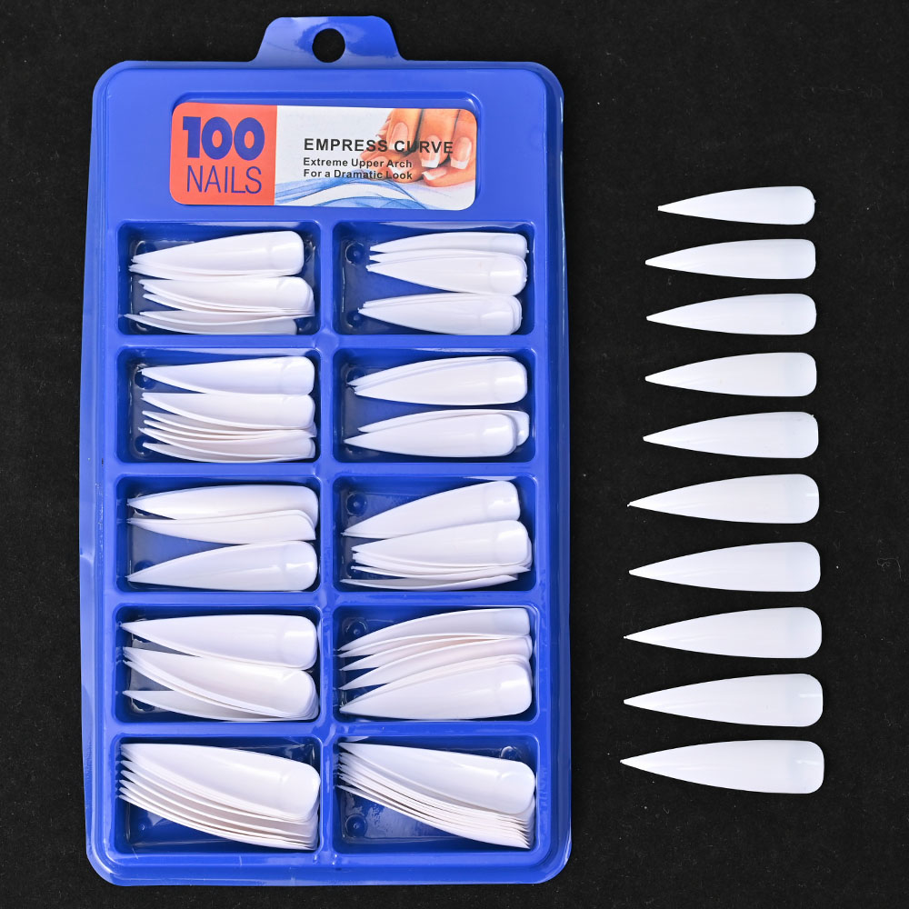 1 stks professionele nail art clipper speciale u-type valse tips rand nagelknipper roestvrij staal kleurrijke manicure nagel gereedschap j-1: MULTI