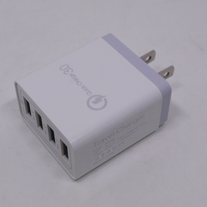 USB Hub 2.0 Multi USB Port High Speed Hab With On/Off Independent Switch USB Splitter 4 / 7 Port Expander Multiple Power Adapt: US Plug