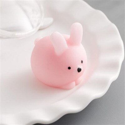 Squishy Soft Cute Dolls Wipes Antistress Animals Boot Ball Decompression Sticky Eliminate Pets Fun Stress Squishies Vent Toys: cute rabbit