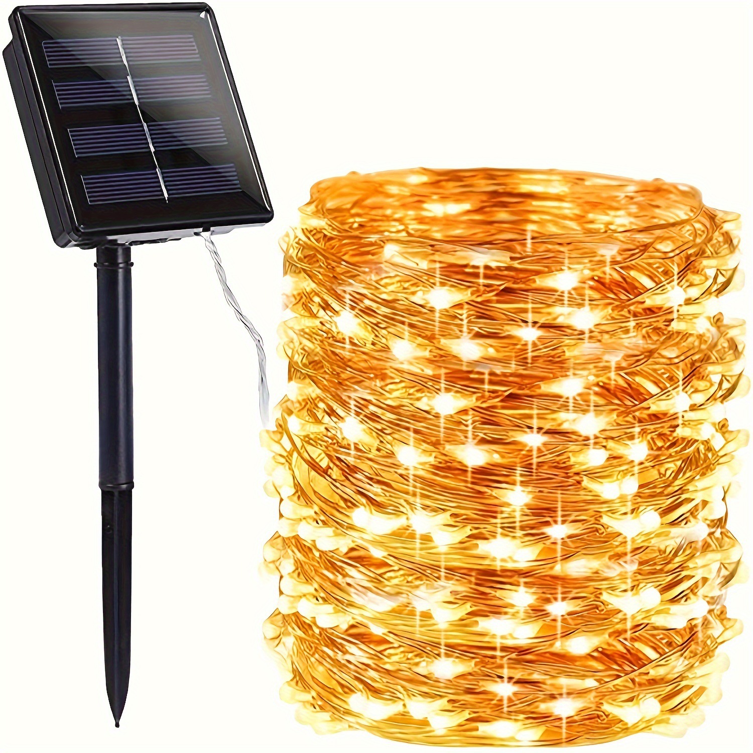 LED Solar String Licht Outdoor Garten Lichterkette Led Twinkle Wasserdichte Lampe für Weihnachten Party Dekoration 4m/7m/12m/22m/32m