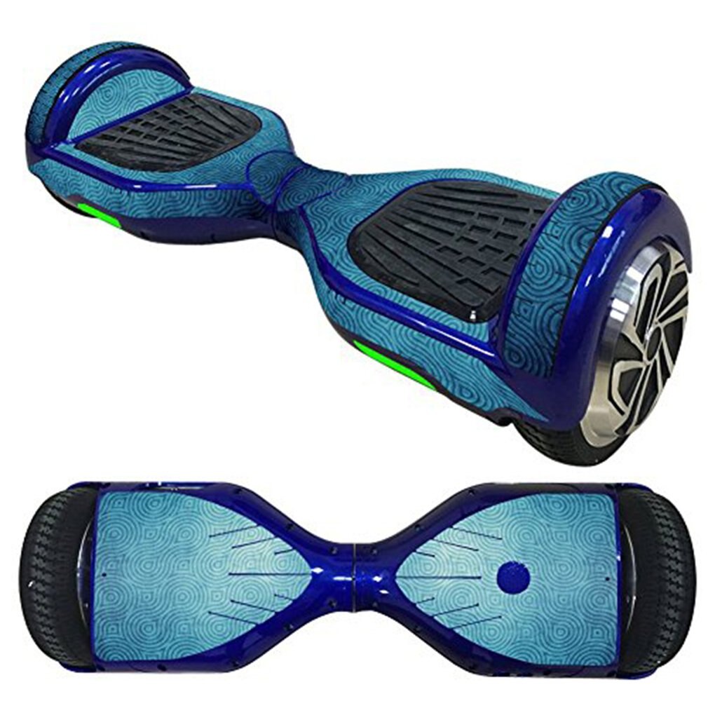 6.5 inch zelfbalancerende elektrische scooters wielbord beschermende pvc hoes huid sticker klassieke hoverboard auto decoratie