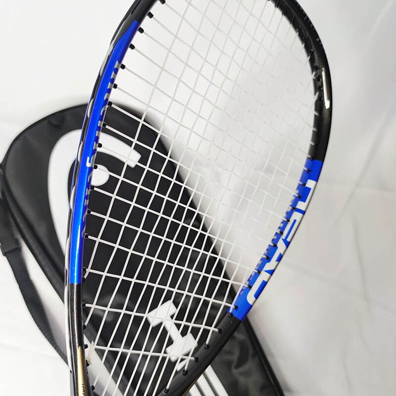 KOPF Kohlenstoff quetschen Schläger 1 Stück Padel Mit Original quetschen Tasche Schnur Sport Ausbildung raquete de quetschen schläger