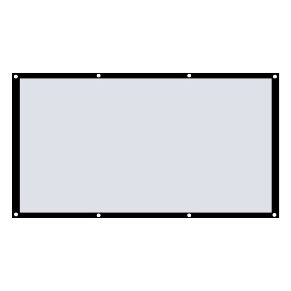 16:9 Foldable Home translucent Projection Screen Film Theater Outdoor 60/84/100/120 inch Movie Video Screen for Projector