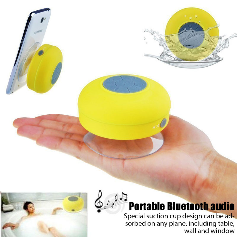 Mini Bluetooth Speaker Portable Waterproof Pool Showers Bathroom Speakers for Outdo Beach Car Wireless Handsfree Portable Audio