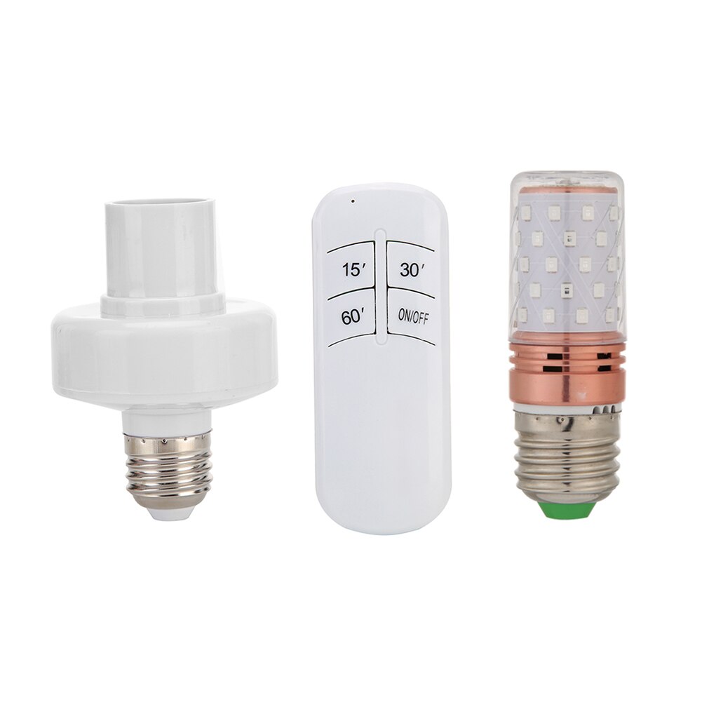 Remote Control Disinfection Light E27 LED UVC Sterilize Germicidal Corn Lamp Tube UVC Germicidal Light Sterilizing Lights