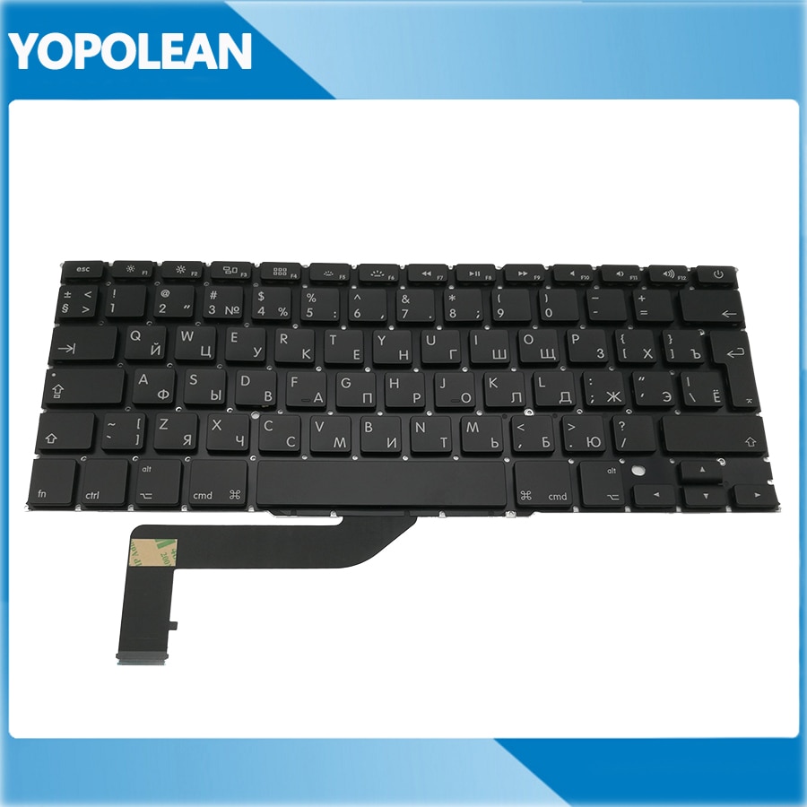 Replacement Russian Keyboard For Macbook Pro Retina 15" A1398 Big Enter