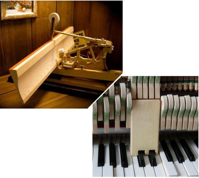 1PCS Piano tuning repair tool tuning board piano tuning auxiliary wooden pad