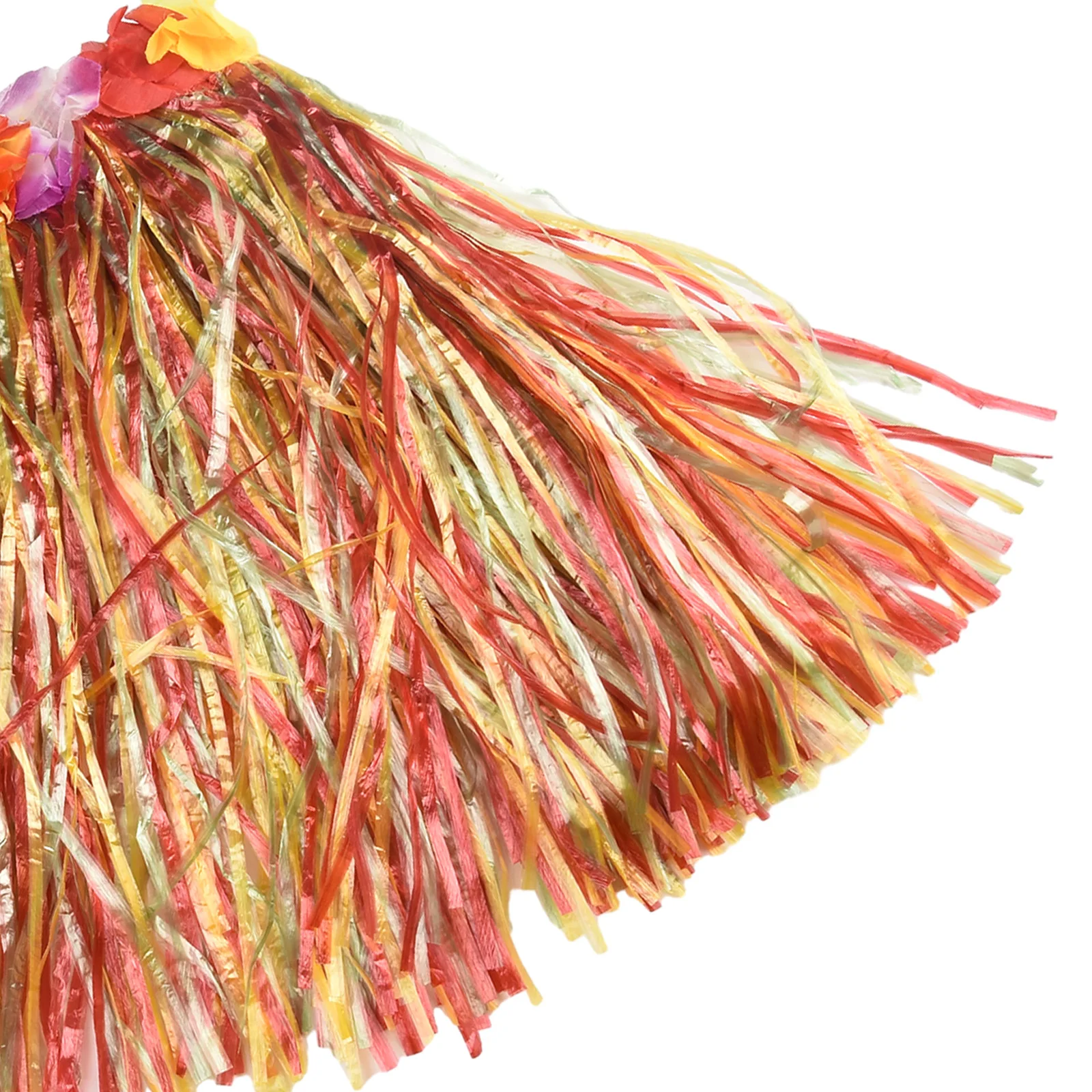 1 Set Kids/Girls Hawaiian Luau Grass Hula Hawaiian-Style Suit Flower Skirt For Parties Balls Festivals And Carnivals-Supplies