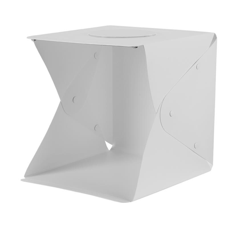 LED Photography Light Box - 30cm/40cm - Foldable Mini Softbox - Portable Photo Studio Tent