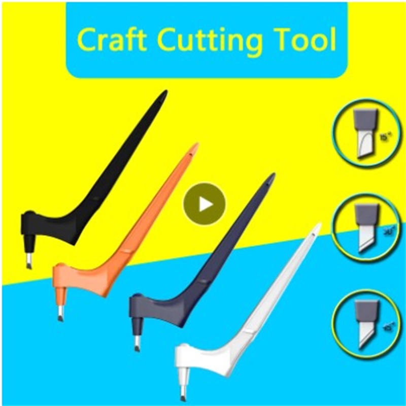 Craft Diy Art Snijgereedschap Met 360 ° Roestvrij Staal Roterende Blade Veiligheid Cirkel Snijder Papier Snijden Tool Rotary Handgemaakte