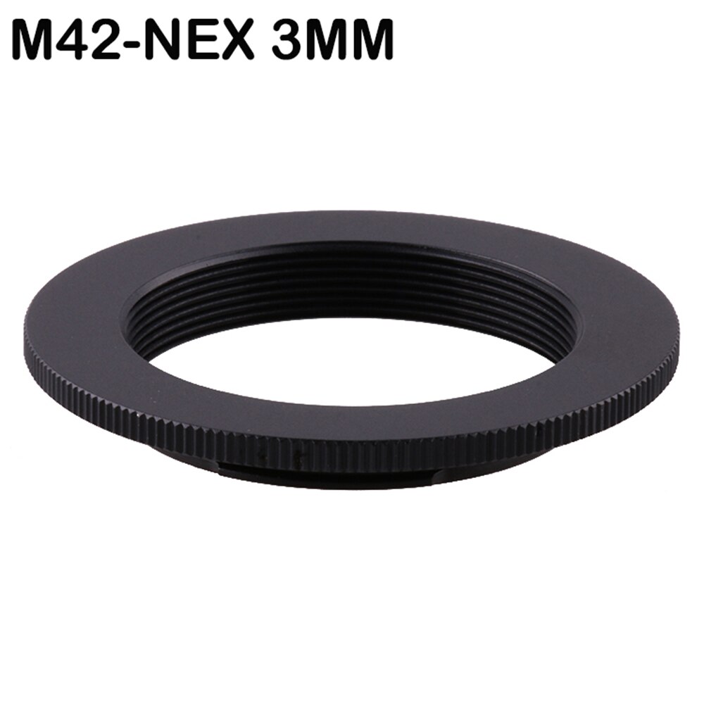 Anneau adaptateur de monture d'objectif Super mince 3MM, pour objectif M42 pour SONY NEX E NEX3 pour Sony e-mount NEX3 NEX5 NEX6