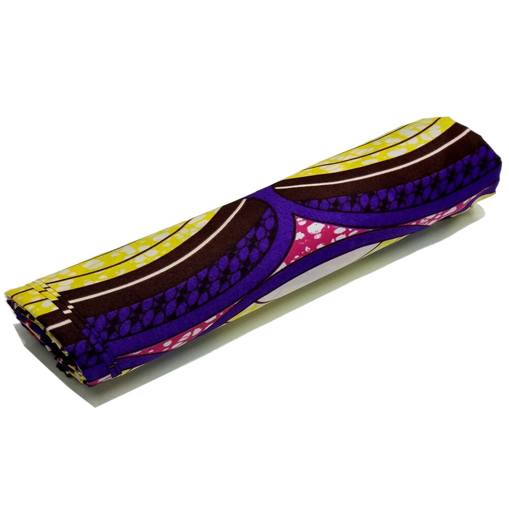 African Real Wax Nigerian Fabric African Wax Ankara Polyester Print Fabric