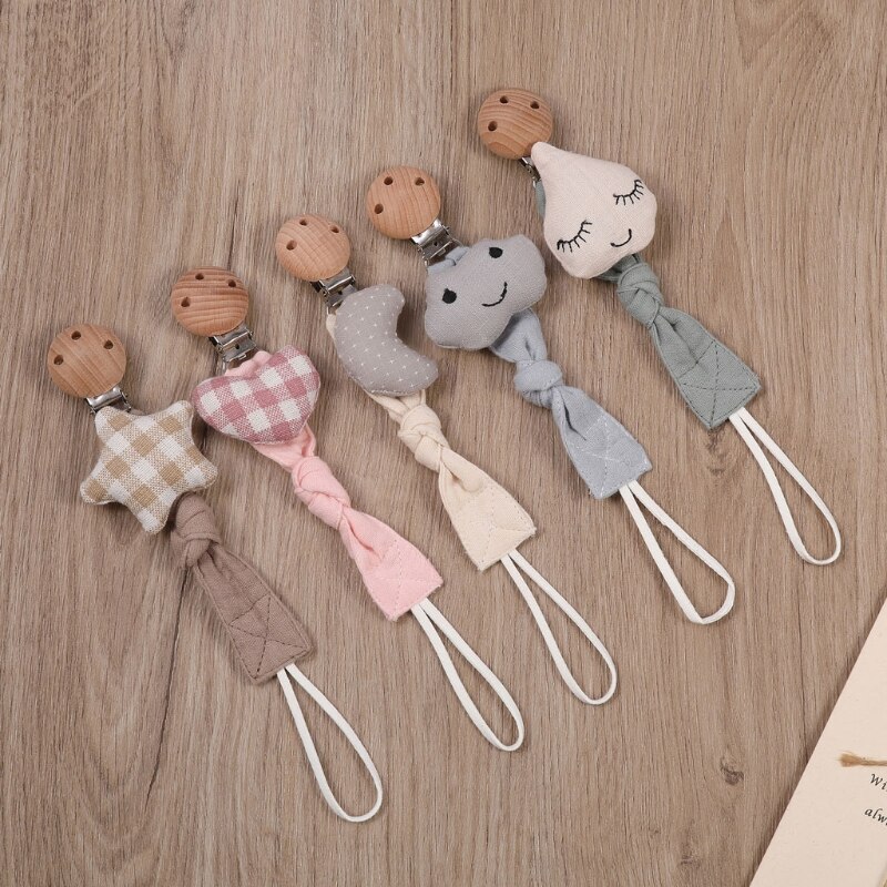 Baby Schnuller Clip Ketten Umweltfreundliche Schnuller Clips Halfter Kette Baby Weihnachten Schnuller Clips