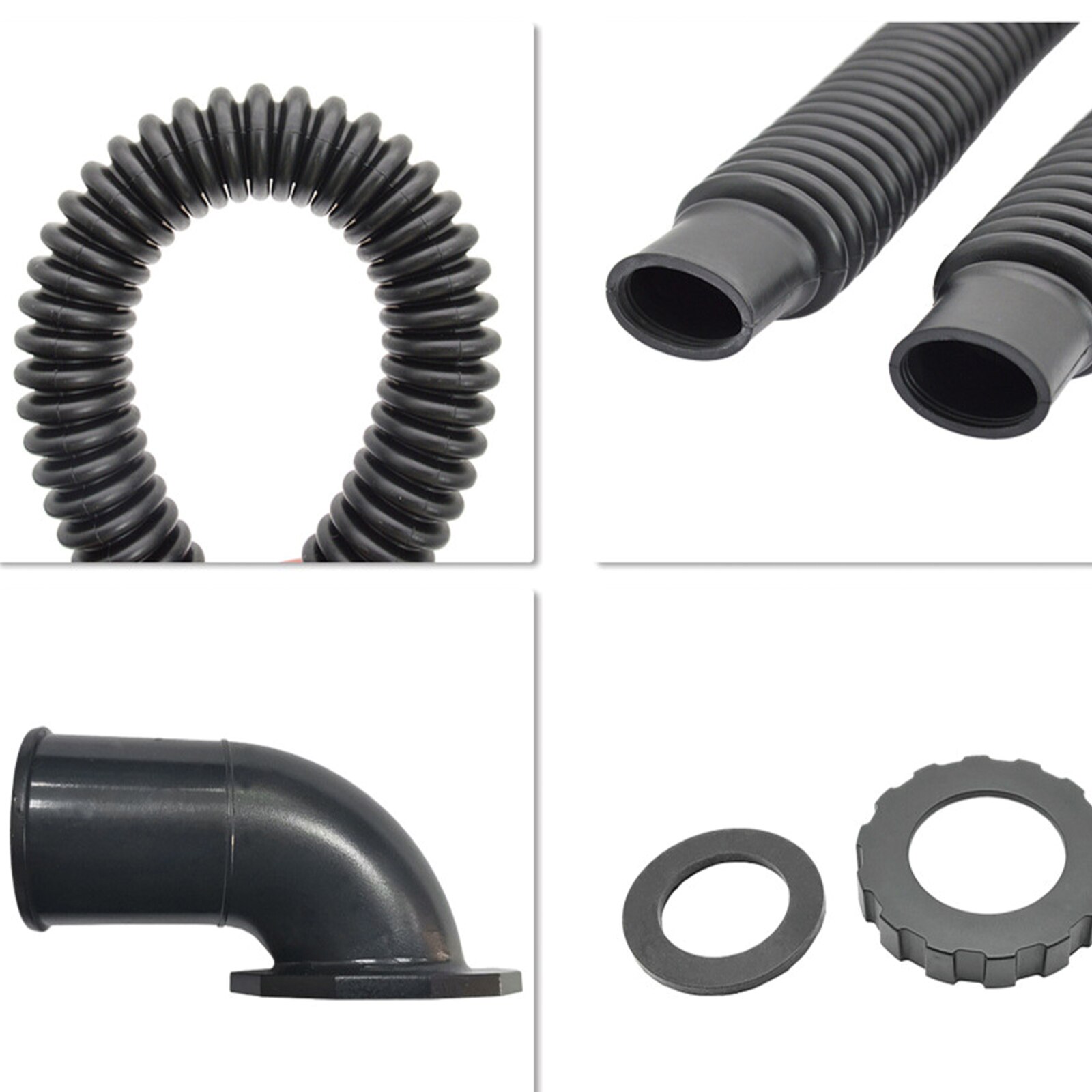 BCD Corrugated Inflator Hose 16inch Easy Installation Flexible Durable Convenient Interesting DIY Scuba Diving Dive Replacement