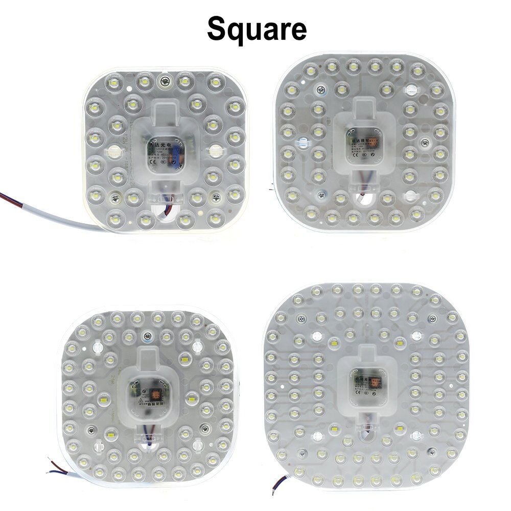 Led-paneel Downlight AC220V 12W 18W 24W 36W 2835 SMD Hoge Helderheid LED Module Lichtbron voor Plafond Lampen Binnenverlichting