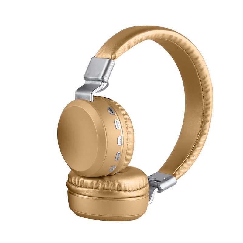 Originele K8 Bluetooth Hoofdtelefoon Met Microfoon Draadloze Headset Bluetooth Voor Iphone Samsung Xiaomi Hoofdtelefoon: K8 Gold