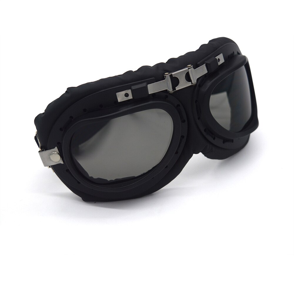 Lunettes de moto Vintage universelles pour pilote, pour Scooter, casque, pour Harley
