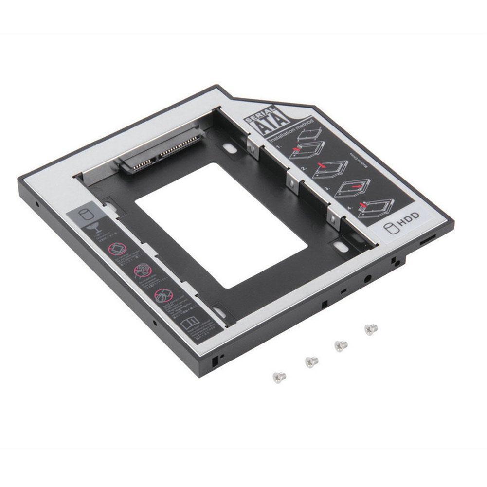 12.7 milímetros Universal SATA 2nd HDD SSD Hard Drive Caddy para CD/DVD-ROM Optical Bay