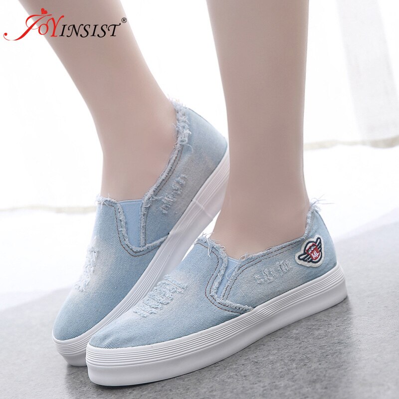 Women Canvas shoes Sneakers Solid Shoes for Girls Non-slip Size Zapatillas mujer