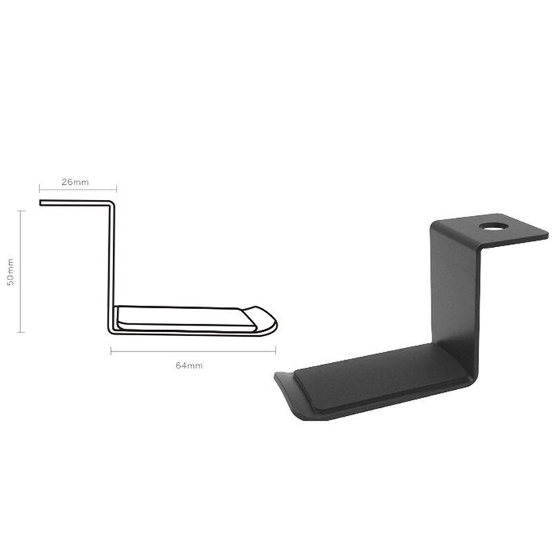 Soporte de pared para colgar auriculares, soporte de escritorio, auricular colgante, gancho de pared, accesorios