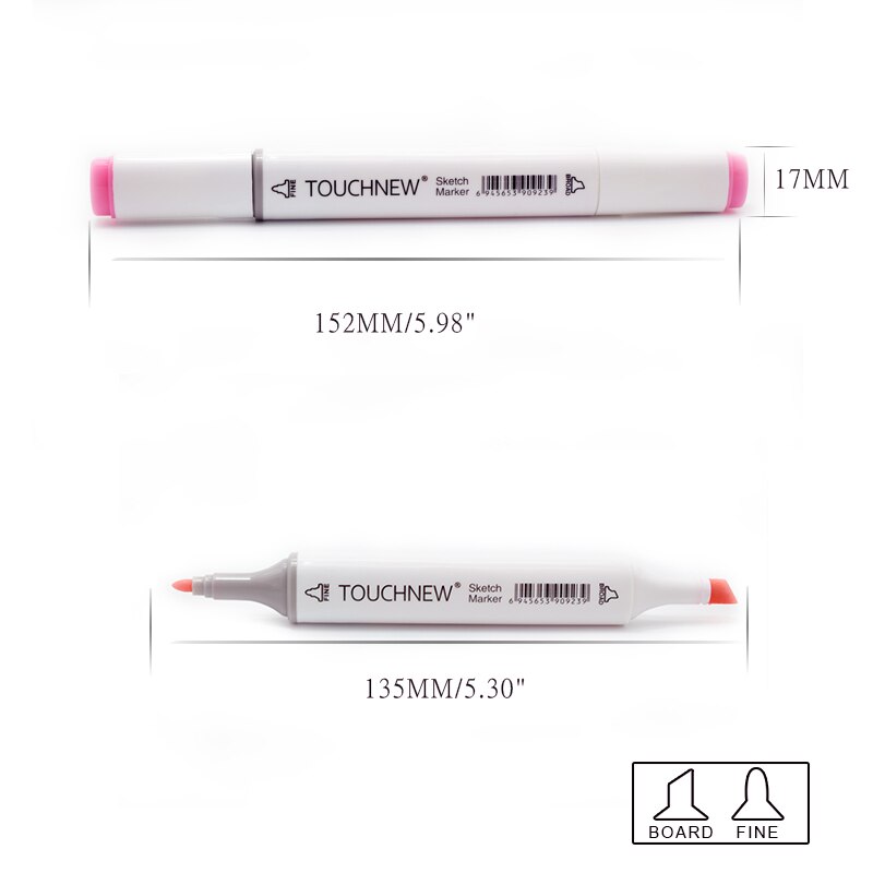 30/40/60/80 Anime Touchnew Marker Stift Kennzeichnung Stifte Farbe Marker Markieren Stift Bunte Malerei manga Kunst Liefert