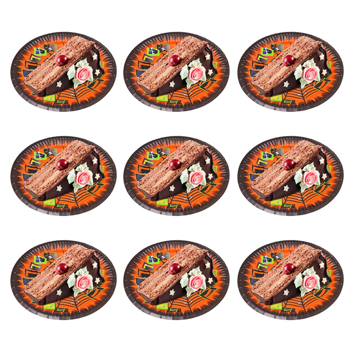 Enhörnings Papperstallrikar 8-pack main image 1