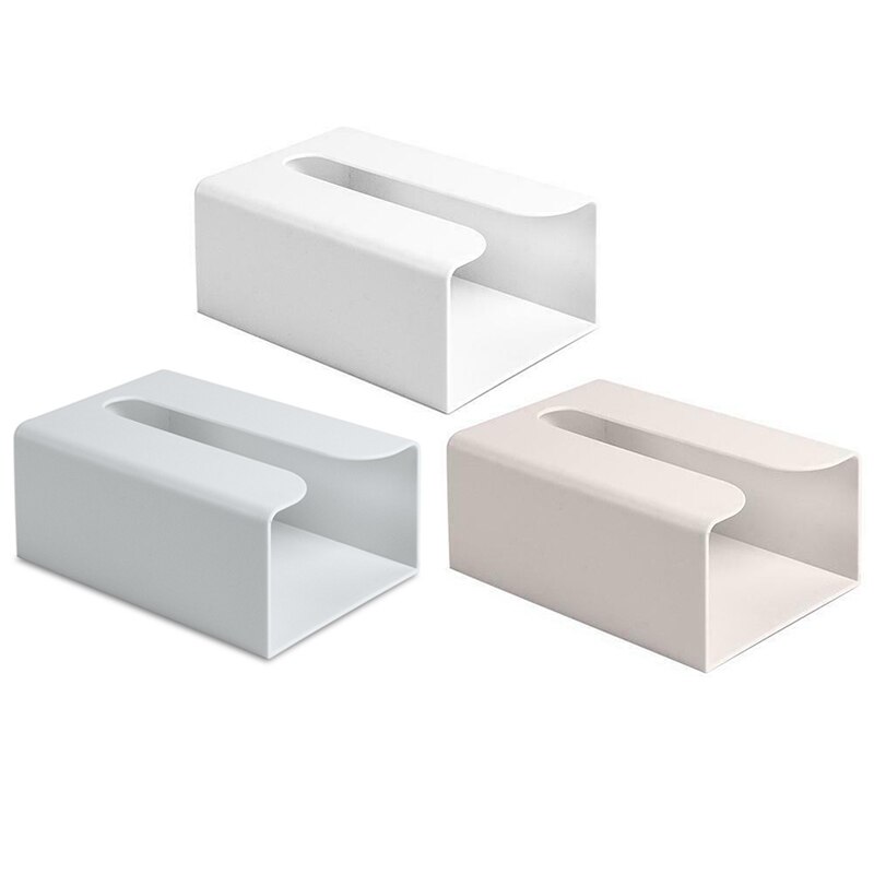 Wc Keuken Tissue Doos Papier Houder Draagbare Wandmontage Organizer Case Ye