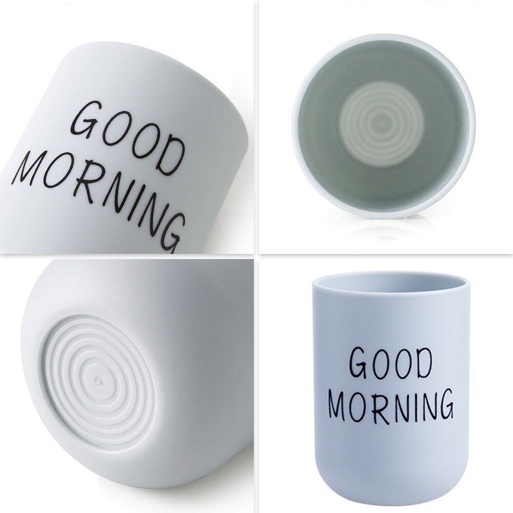 Toothbrush Holder Cup Bathroom Tooth Brush Cup Toothbrush Mug Travel Toothpaste Holder Storage Container Bathroom Accessories