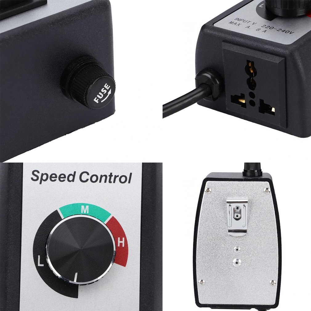 Motor Speed Controller Universele Elektronische Traploze Gouverneur Switch Blower Duct Fan Speed Control Regulator 230V