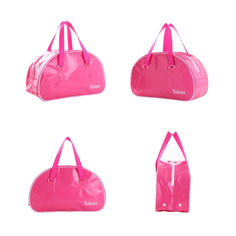 Delle Signore Delle donne Borsa Da Viaggio Impermeabile Esterna Beach Tote Asciutto e Bagnato Separazione Borse IN PVC